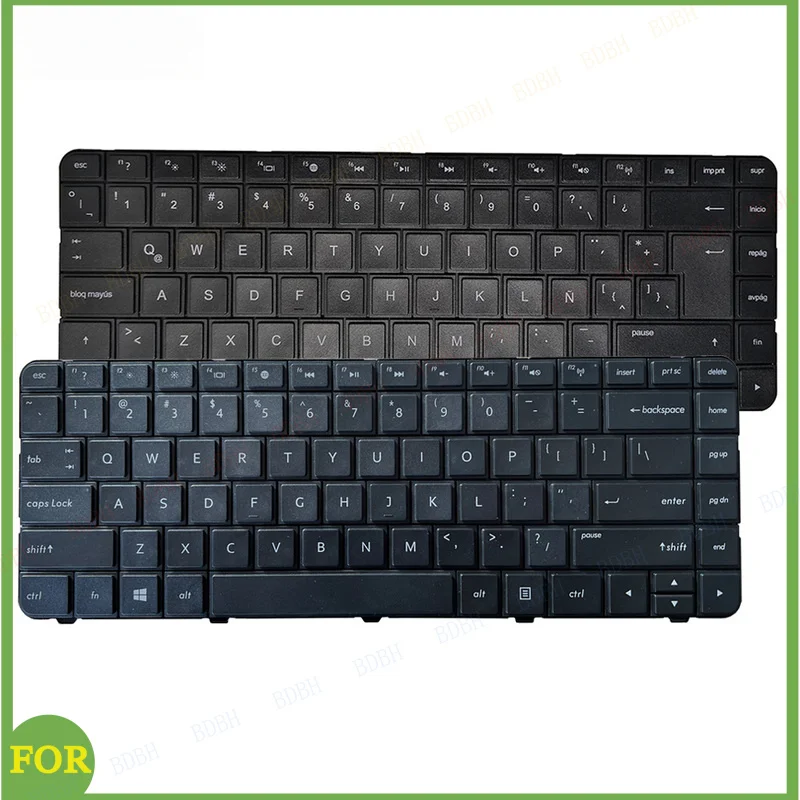 Nuevo teclado para ordenador portátil US/Español/Latino/Francés para HP Compaq 2000 2000-2B 2000-2C 2000-B 2000-A 698694001 698694-B31 55012E00-515-G