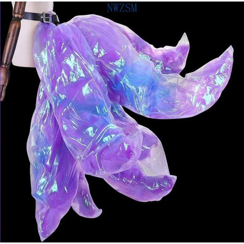 2019 Game lol KDA ahri cosplay Costume Sexy Fox Nine Tailed One tail K/DA Wig in Stock Free