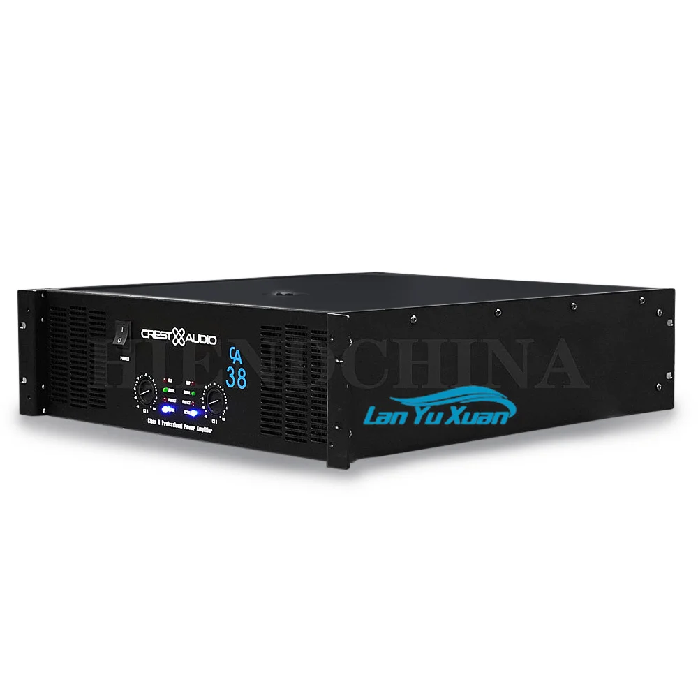 

CA38 Professional Power Amplifier Pure Power Amp (3u) KTV/Stage/8Ohm 2600W*2/4Ohm 5200W*2/Single Product Can Be Purchased