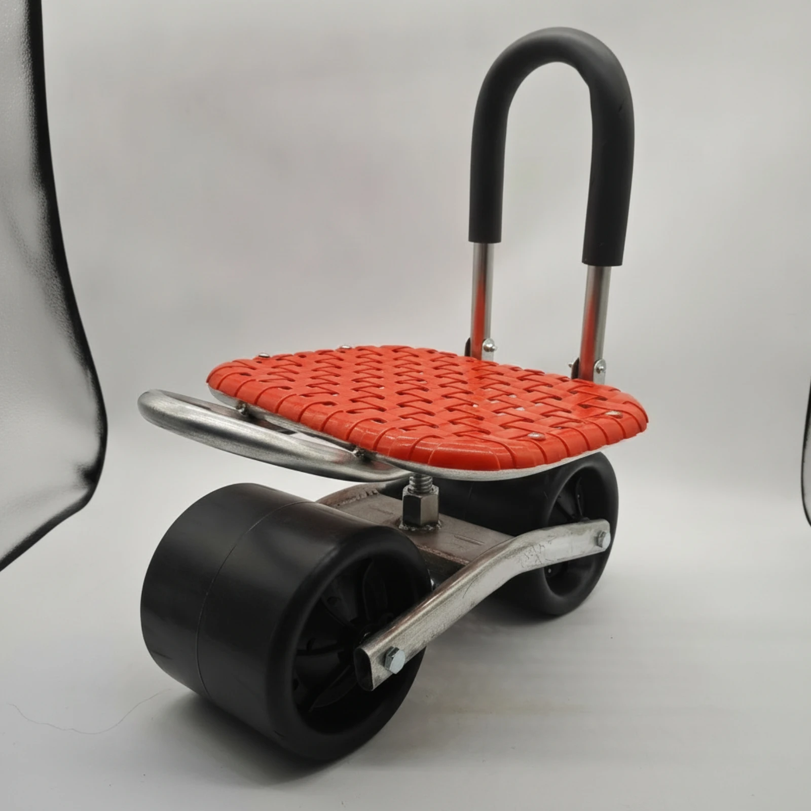 Rolling Garden Seat Wheeled Garden Seat with Wheels Low-Height Compact for Gardeners, Gardening, Planting
