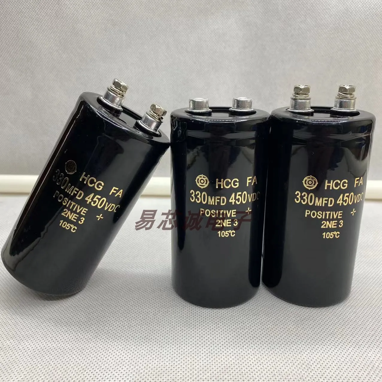 New 400VD330MFD imported original Hitachi 450V330UF inverter screw pin electrolytic capacitor