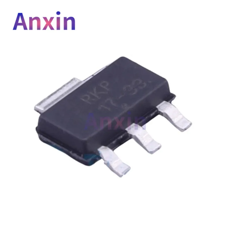 

10PCS NCP1117ST33T3G 17-33 SOT-223 NCP1117 3.3V 1A Low-Dropout Positive Fixed and Adjustable Voltage Regulators IC Transistor