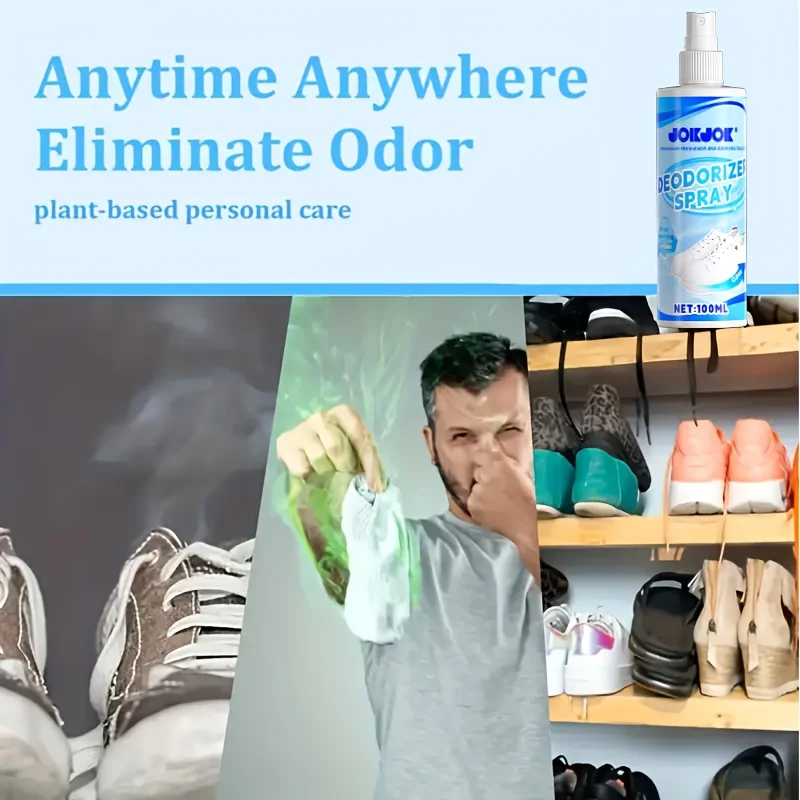 Foot Perfume Odor Shoe Odor FARIENNE Deodorant Odor Removal Spray Foot Artifact Footwear And Socks Anti-sweat Powder Foot Care view 4