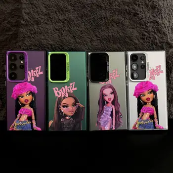 適用於三星 S25 S24 Ultra 的 S25 手機殼,時尚可愛,也適用於 Galaxy S23 S22 S21 FE S20 Ultra Plus,防震手機殼 12 最佳銷售 布拉茨娃娃案 - №1