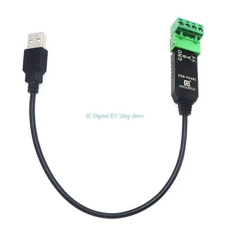 E74D 31cm/12in USB ~ RS485 RS-485 직렬 포트 장치 컨버터 어댑터 확장 케이블