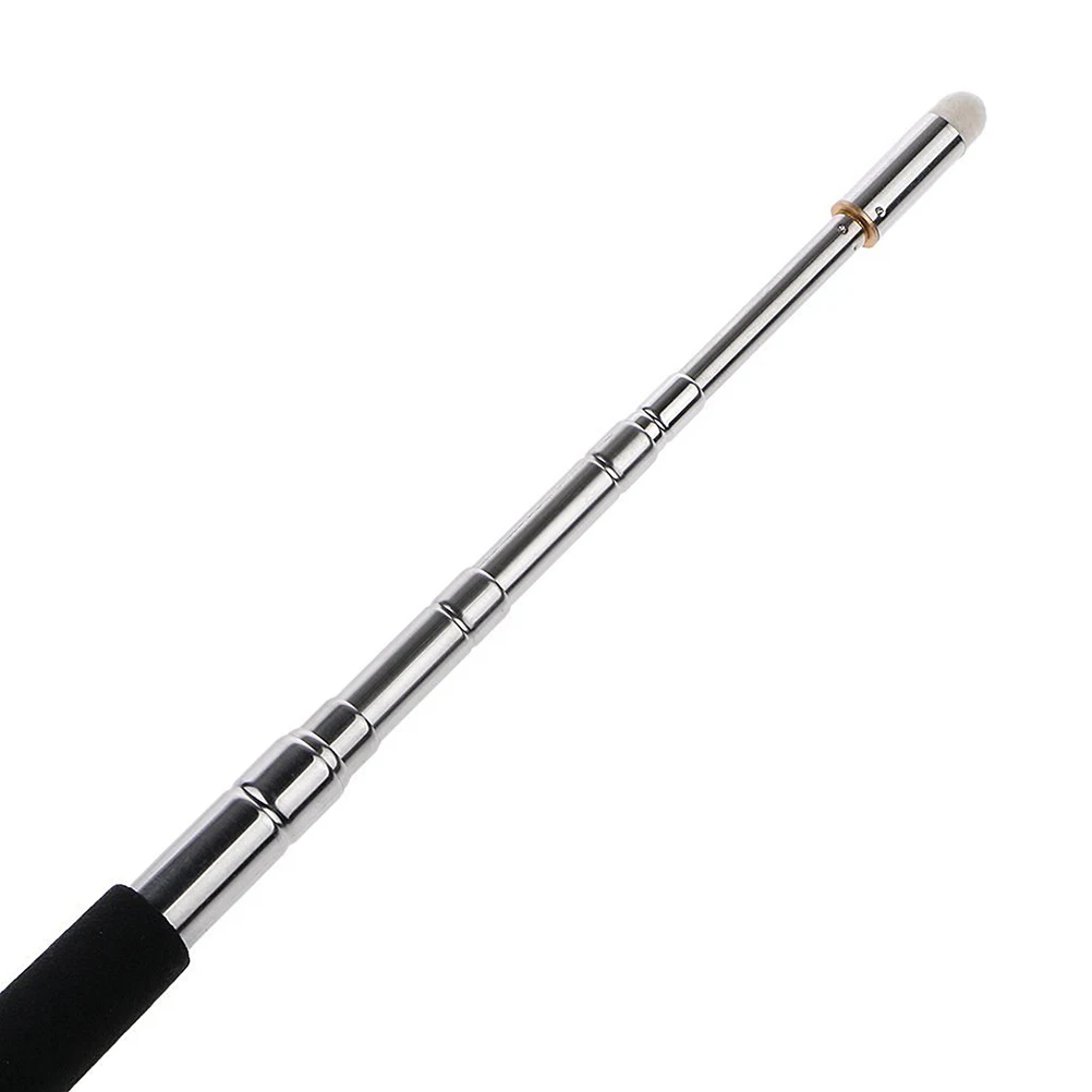 

Retractable Indicator Pen Extendable Pointer for Classroom Whiteboard Comfortable Handle Replaceable Felt Head