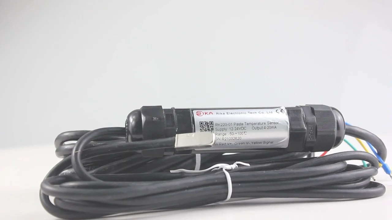 

Rika RK220-01 Paste Type PT100 Solar PV Temperature Probe Sensor