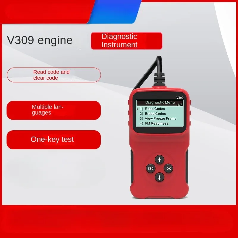 Obd car fault detector elm327 obd2 car diagnostic tool code reading card