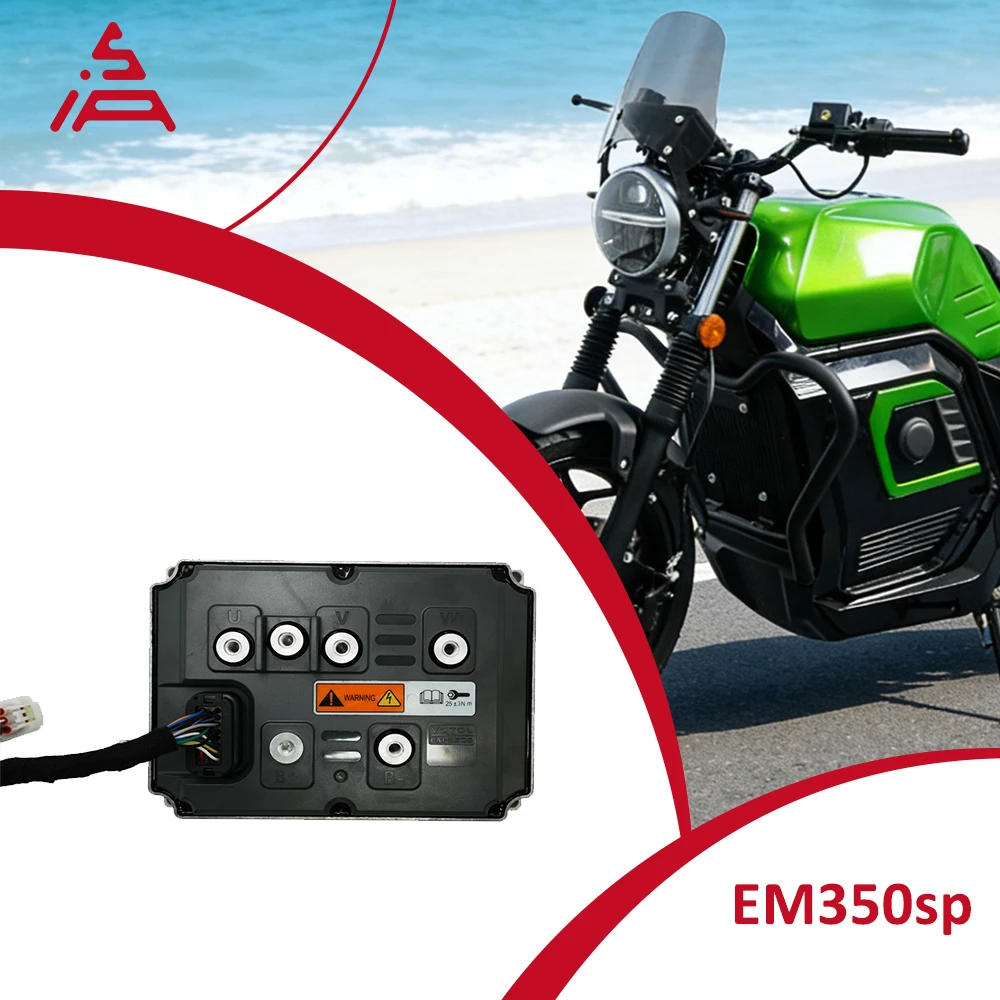 SiAECOSYS VOTOL Programmable Controller EM350sp Bluetooth CAN BUS 72V 600A DC 1300A Sine Wave For Electric Scooter