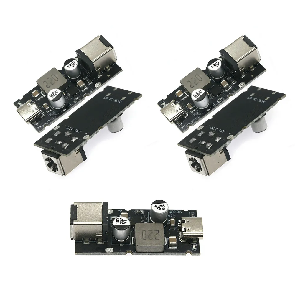 PD65W Type-C Fast Charging Module DC 8-30V Input Step Down Converter PD3.1 QC3-.0 Support For DIY Power Supply Repair Tool Kit
