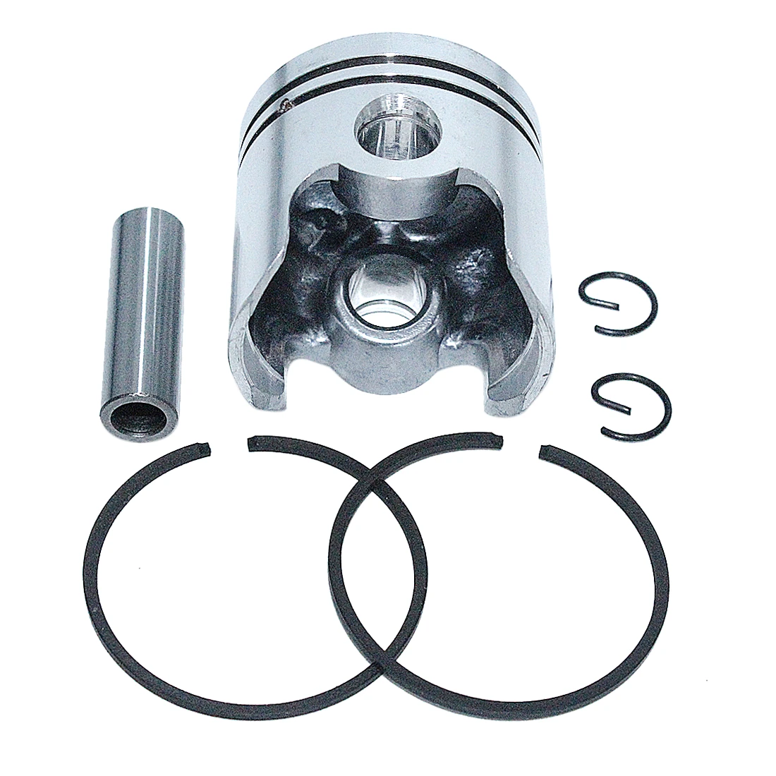 Imagem -06 - Pistão 10 mm Pinos Anéis Ajustados para Mitsubishi 405 1e40f-5 Cg430 Bc430 Tl43 Cortador de Escova Aparador 40 mm