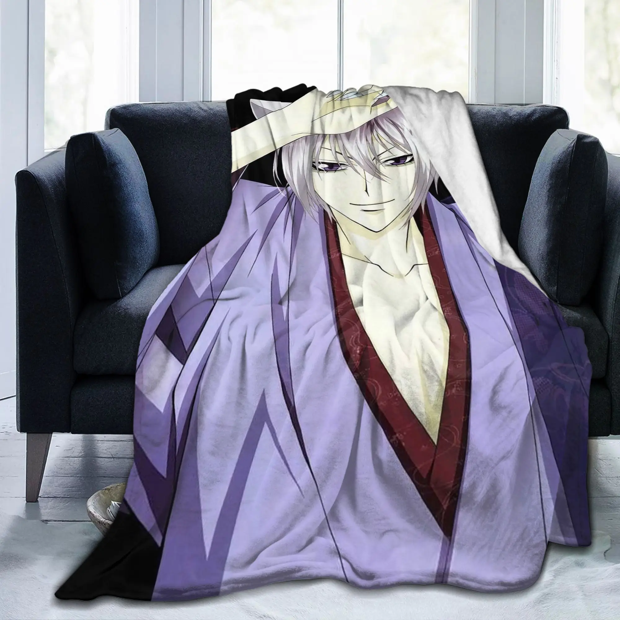 Kamisamas Kiss Anime Flannel Blankets Kamisama Hajimemashita Funny Throw Blanket for Home 200x150cm Rug Piece