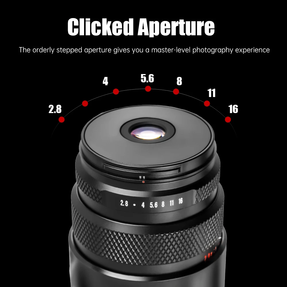 AstrHori 25mm F2.8 Macro 2X-5X Full Frame Manual Focus Lens For Fuji X Canon RF Nikon Z Panasonic L Sony E Mount Cameras