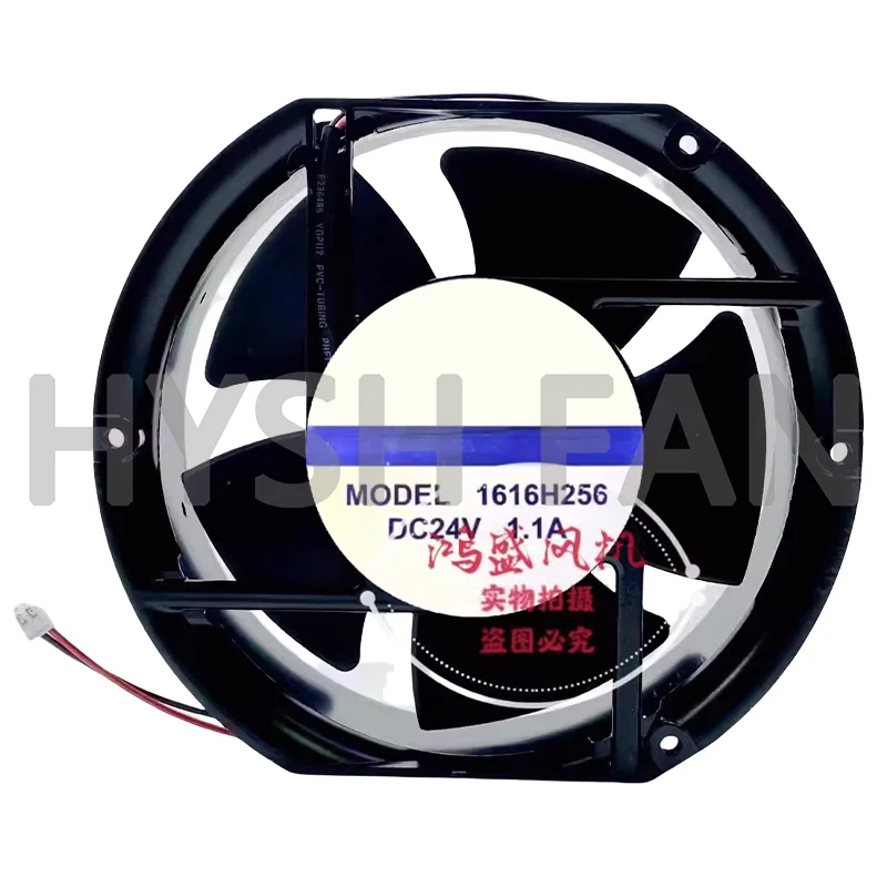 Original New MODEL 1616H256 DC24V 1.1A 17CM Cooling Fan