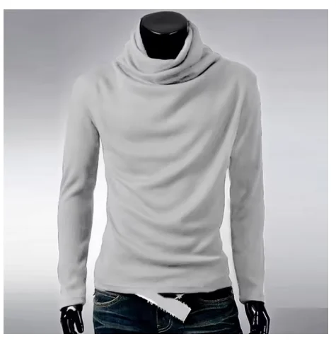 2025 شتاء جديد الرجال الياقة المدورة البلوزات بلون موضة محبوك البلوفرات الرجال سترة غير رسمية الذكور الخريف تريكو