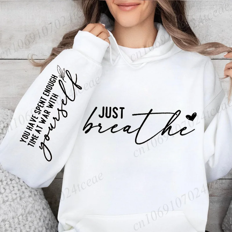 

Толстовка для дыхания йоги, женские толстовки с круглым вырезом, одежда, спортивный костюм для самообслуживания, рубашка для особых случаев, необычная толстовка