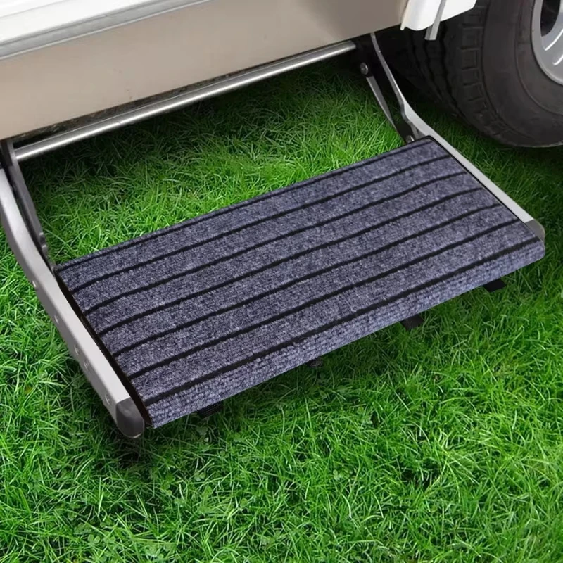 

Heavy Duty RV Step Doormat Non-slip RV Step Stair Carpet Motorhome Step Doormat for Motorhome Travel Camping Car