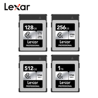 Original Lexar Professional CFexpress Type B Memory Cards Silver Series 128GB 256GB 512GB 1TB Up to 1750MB/s For 8K HD Video