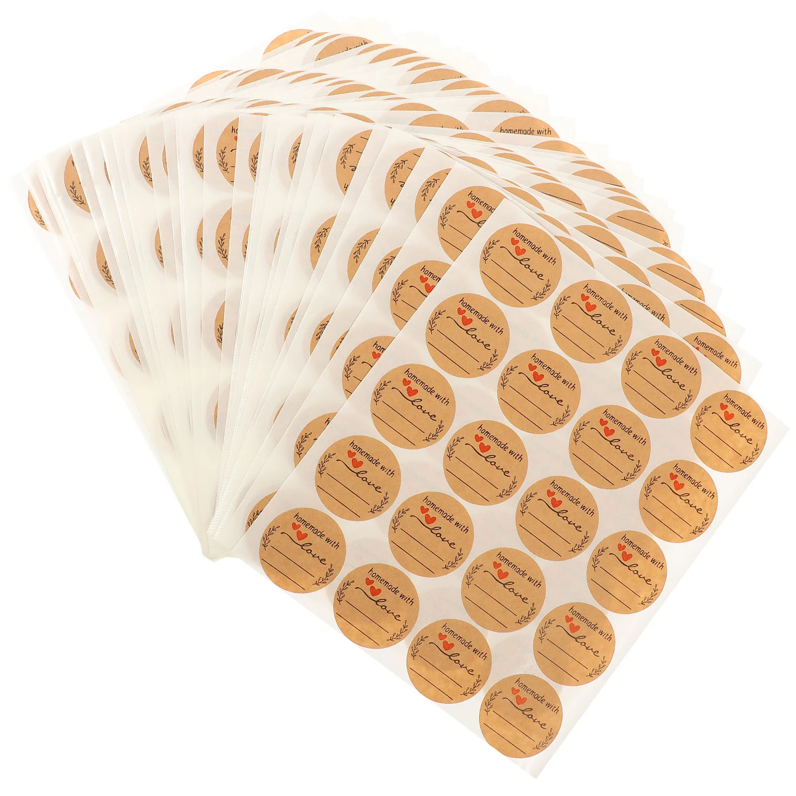 

Kraft Paper Labels Decorative Adhesive Sealing For Gift Bags Envelopes Jars Homemade Crafts Party Favors Gift Wrap