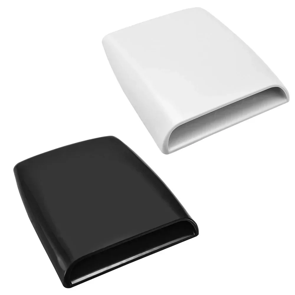 1Pcs Universal Car Hood Air Flow Intake Scoop Vent Sticker Bonnet Cover Air Outlet Exterior Modified Racing Accessories