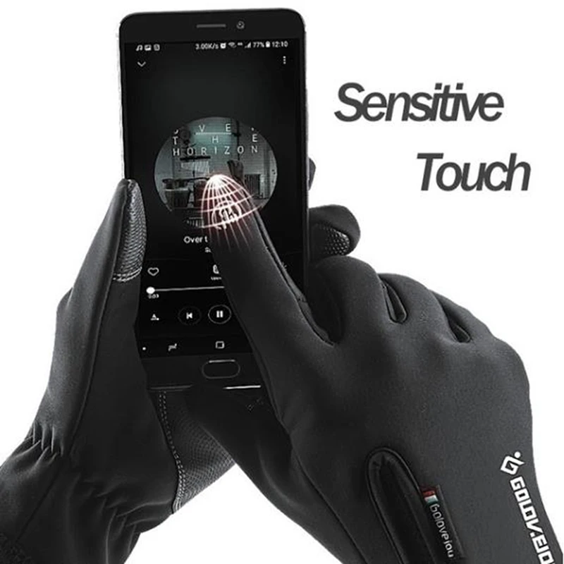 AliExpress Winter Gloves Waterproof Thermal Touch Screen Thermal Windproof Warm Gloves