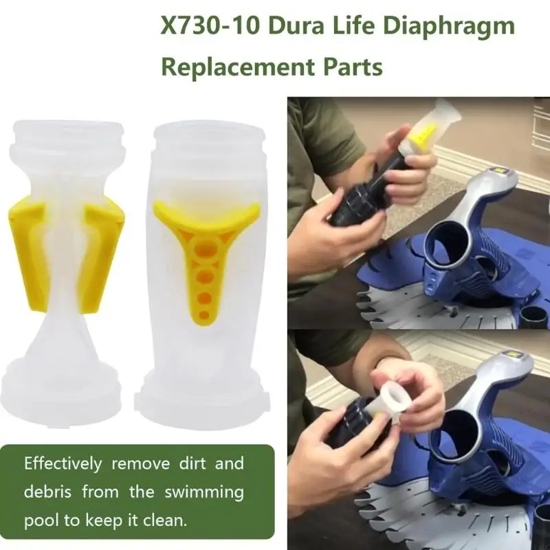 Diaphragme en silicone accessoires d'installation faciles pour maintenance du nettoyeur piscine Y4QC