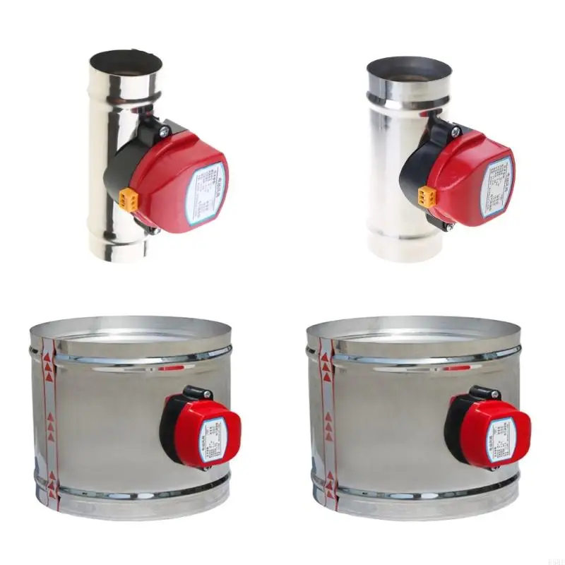 

E5BE 220VAC воздушные воздуховоды Моторизованные дреймовые клапаны Регулируемые клапаны управления воздушными потоками