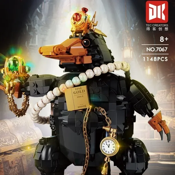 1148pcs MOC Mechanical Animals Building Blocks Bricks Magic Sniffer Collector's Model Ornaments Toys Educational Birthday Gift view 2