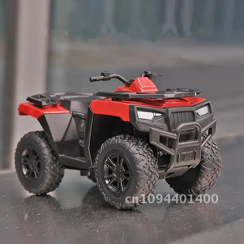 1:36 Alloy ATV Motorcycle Model Diecasts Metal Toy Beach All-Terrain Off-Road Motorcycle Motorcycle Model Simulation Kids Gifts