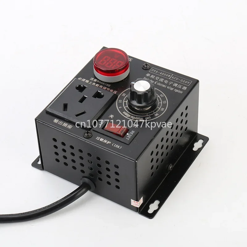 220v ac electronic voltage regulator, adjustable motor controller, fan fan, stepless temperature and dimming