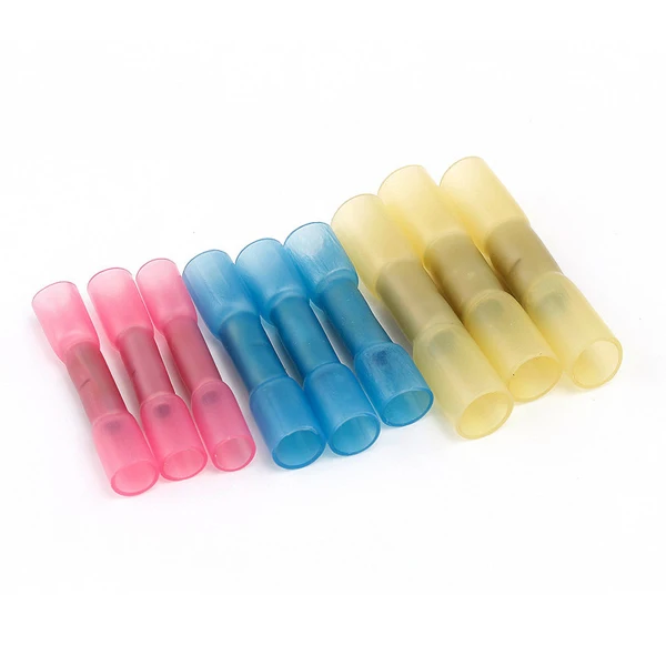 100pcs Solder Seal Sleeve Heat Shrink Wire Connectors Electrical Crimping Terminals Automotive Marine Insulated Solder Connector