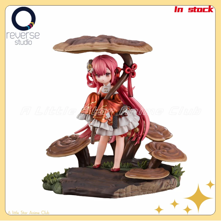 

In Stock Original Reverse Studio Mushroom Girl Series No 5 Ruyi Ganoderma Lucidum Animation Figures Model Collection Toys Gifts