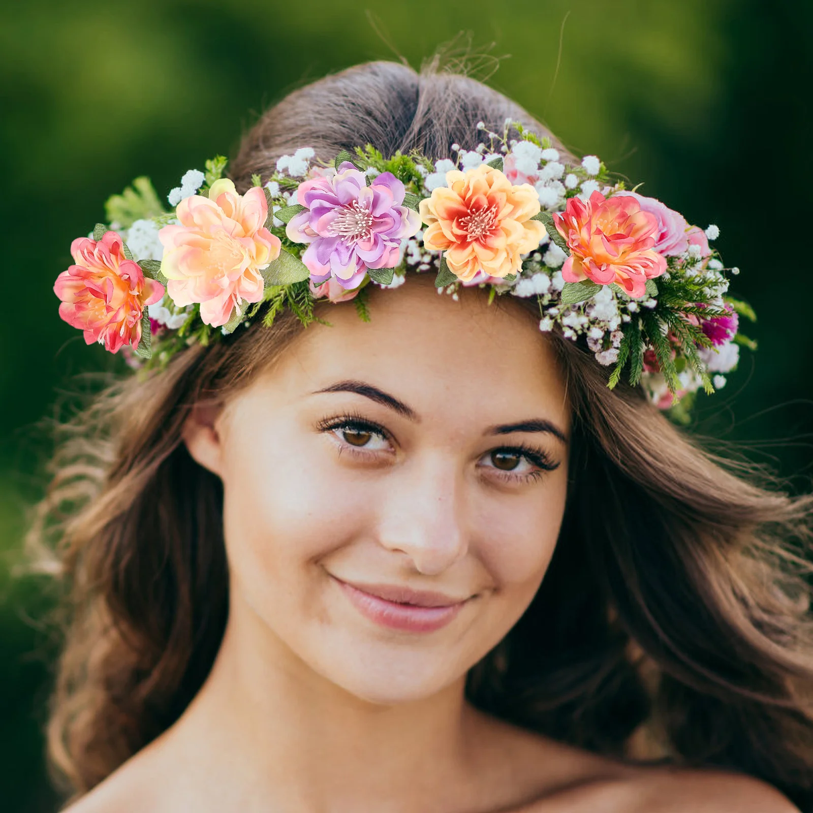 

20pcs Artificial Flower Heads Mini Fake Flowers For Crafts Diy Wedding Decor Bulk Craft Supplies Small Faux Flower Arrangement