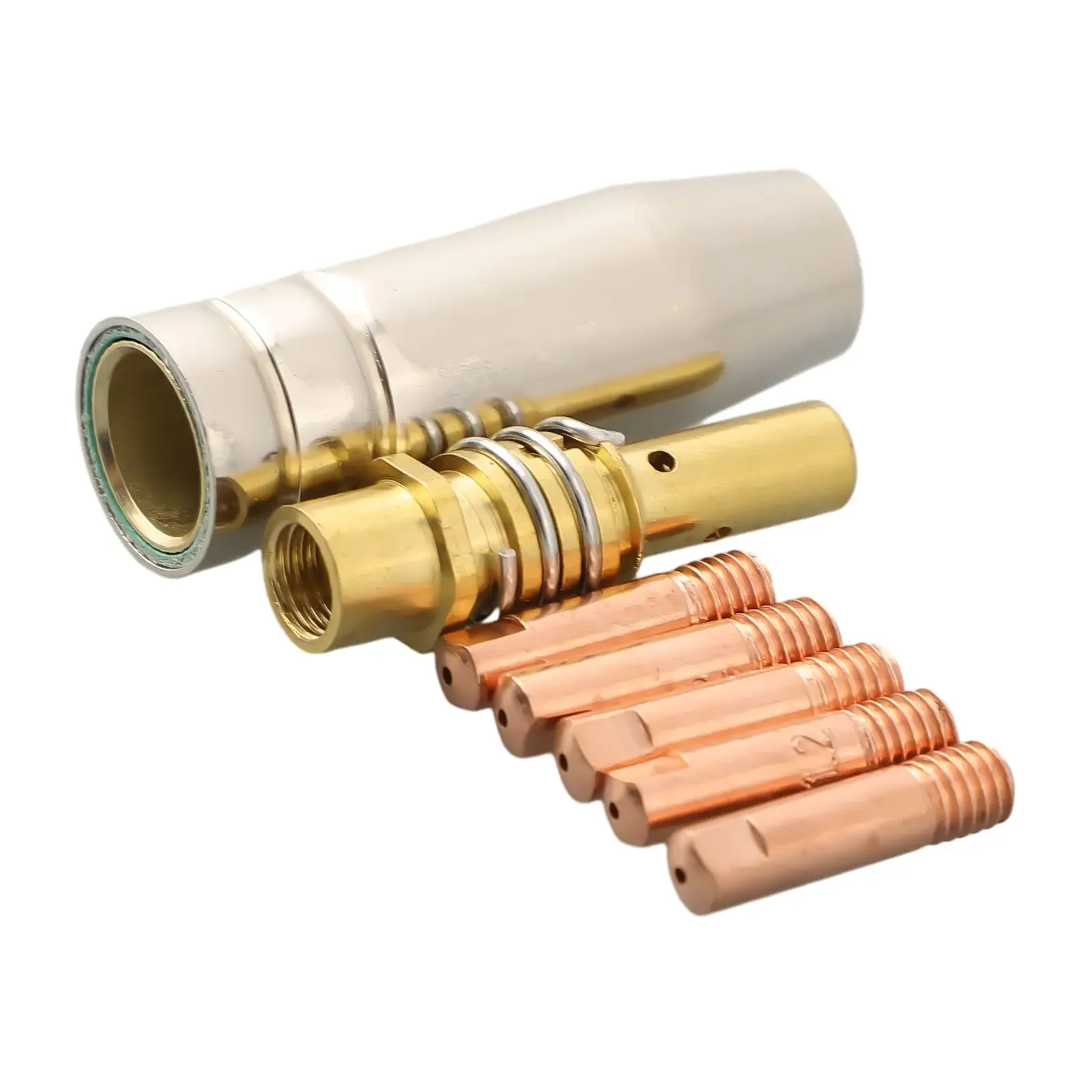 Porte-embout pour buse de soudage MIG MB15 15AK 7PC, accessoires pour Mitech Chiry Rilon Riland Jasic