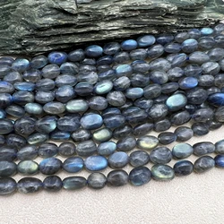 2Strands Irregular Natural Flash Labradorite Gray Moonstone Nugget Loose Beads For DIY Jewelry Making