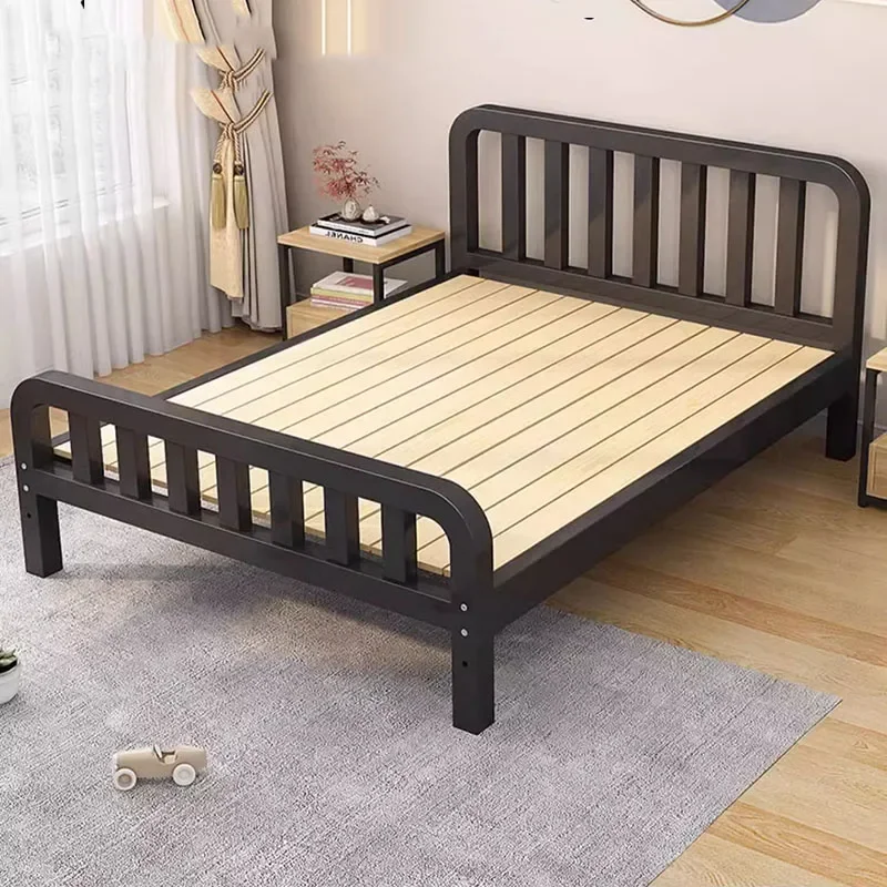 Iron Single Bed Loft Living Room Lazy Nordic Princess Adult Children Cheap Bed Frame Safe Boys Cama Individual Salon Furniture image 4