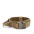 Khaki dog collar