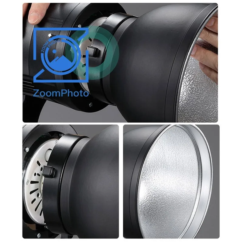 Soonpho SN-10 55 ° Bowens Mount Reflector Standaard Reflector Professionele Verlichting Accessoire