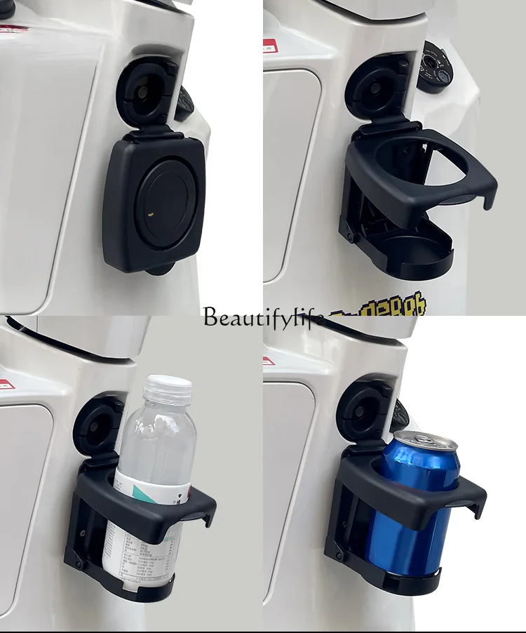 Motorcycle Modification Water Cup Holder Folding Fiddle4 Water Bottle Cage Motorcycle Water Cup Drink Holder