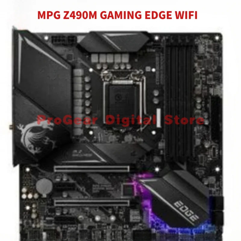 

for MSI MPG Z490M GAMING EDGE WIFI LGA 1200 DDR4 mATX Gaming Motherboard Supports Intel 10th & 11th Gen CPUs