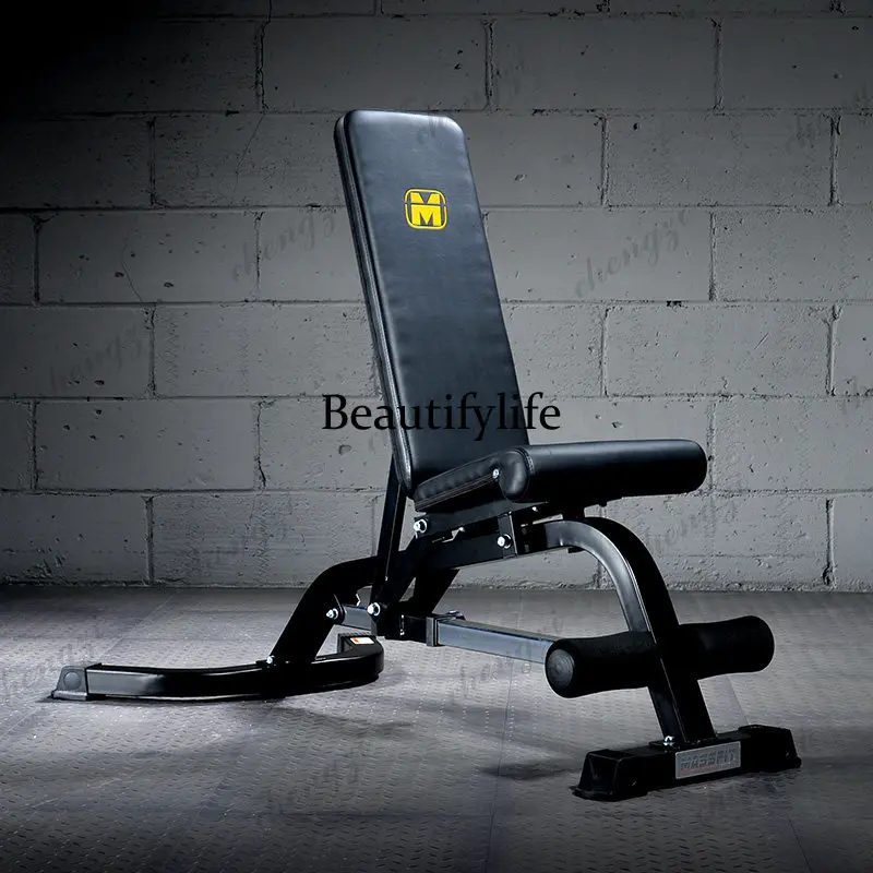 Commercial grade dumbbells, fitness stool crunches, training stool fitness, bench press stool