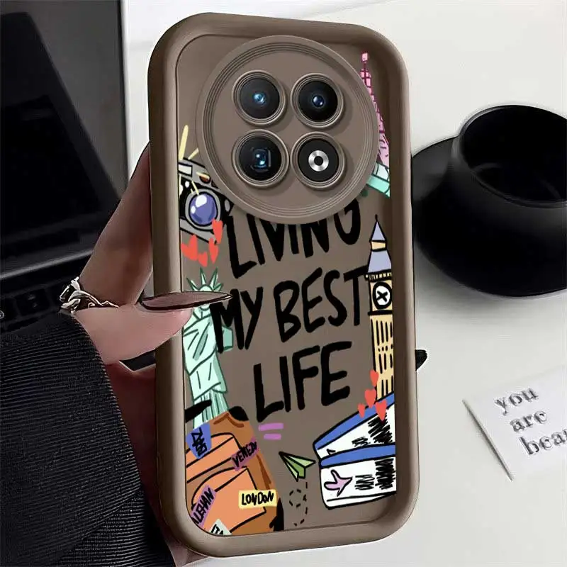 Realme12 Positive Dreams Sky Eye Ladder Phone Case For Realme 11 10 9i 9Pro 9i 9ProPlus 9 8i 8 8Pro 7i 7Pro 7 6 5 Cover