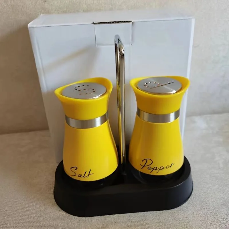 NONE Glass Spice Bottle Set 2-Piece 6