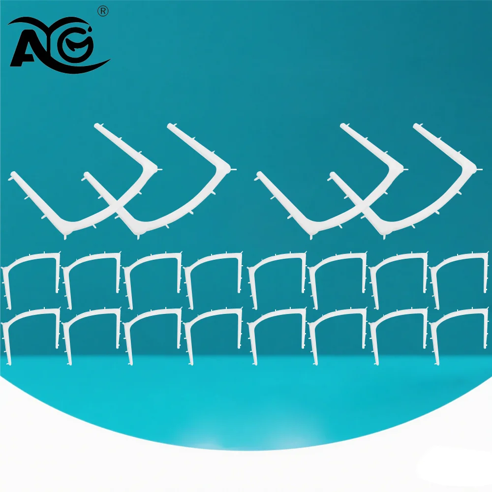 

AG 10Pcs/Pack Dental Plastic Rubber Dam Frame Holder Instrument Dental Rubber Dam Frame Dentistry Instruments Tools