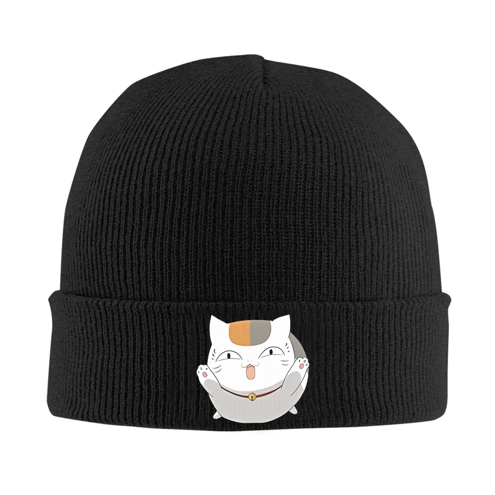 Natsume's Book of Friends Madara Knitted Hat Autumn Winter Beanie Fashion Nyanko Sensei Caps Men Women Acrylic Casual Bonnet