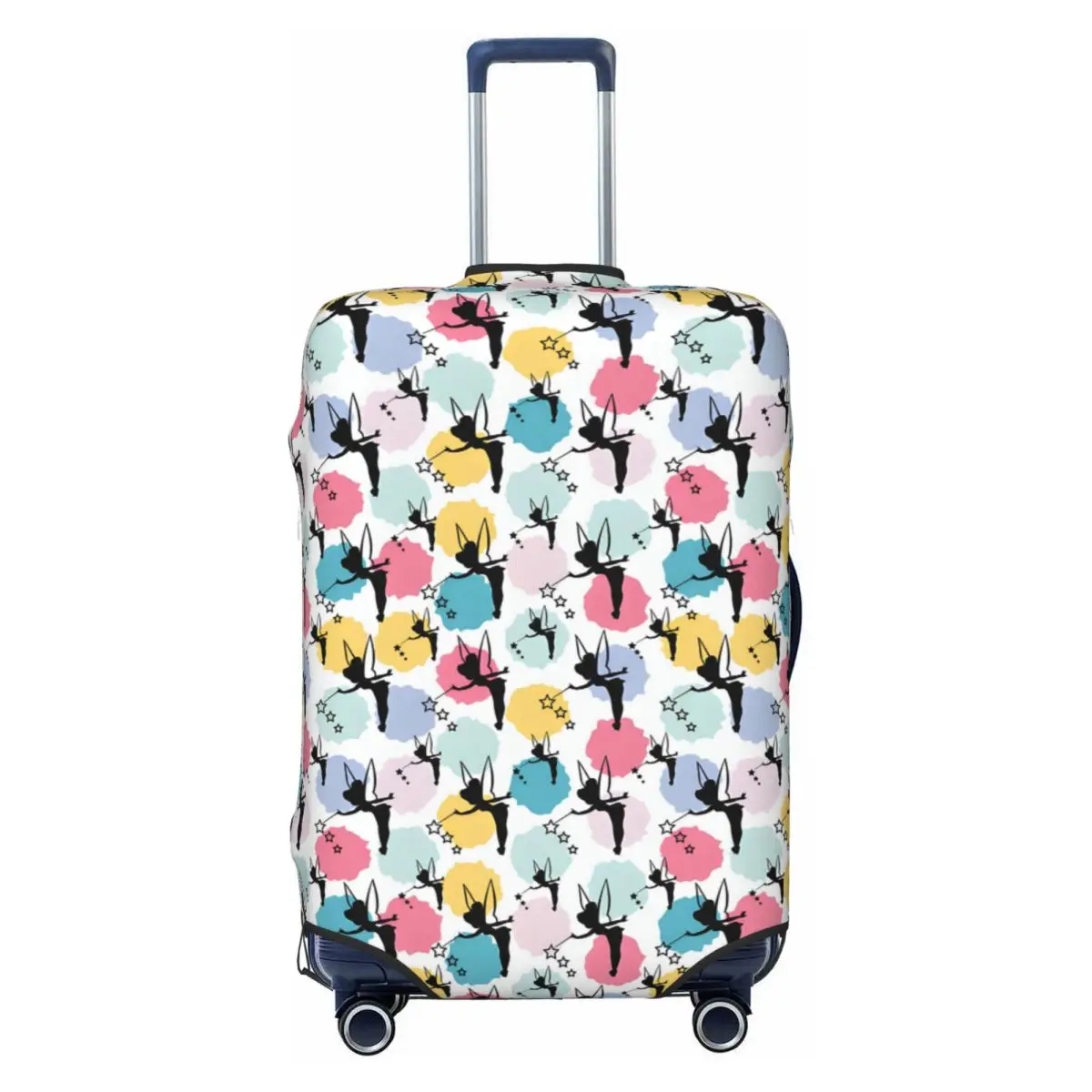 

Custom T-Tinkeres Anime Bell Travel Luggage Cover Elastic Suitcase Cover Protector Fit 18-32 Inch