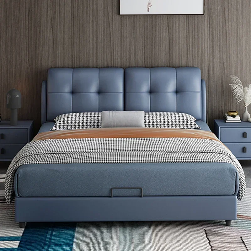 Double Girls Bed Design Beauty Multifunctional Storage Luxury Bed Sun Princess Sleeping Platform  Lounge Suite Furniture