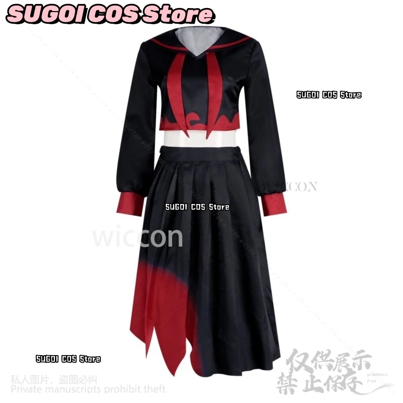 Anime Game Blue Archive Cosplay Ajitani Hifumi Costume JK School Uniform Skirt Lolita Long Wigs For Girls Woman Cos Role-playing