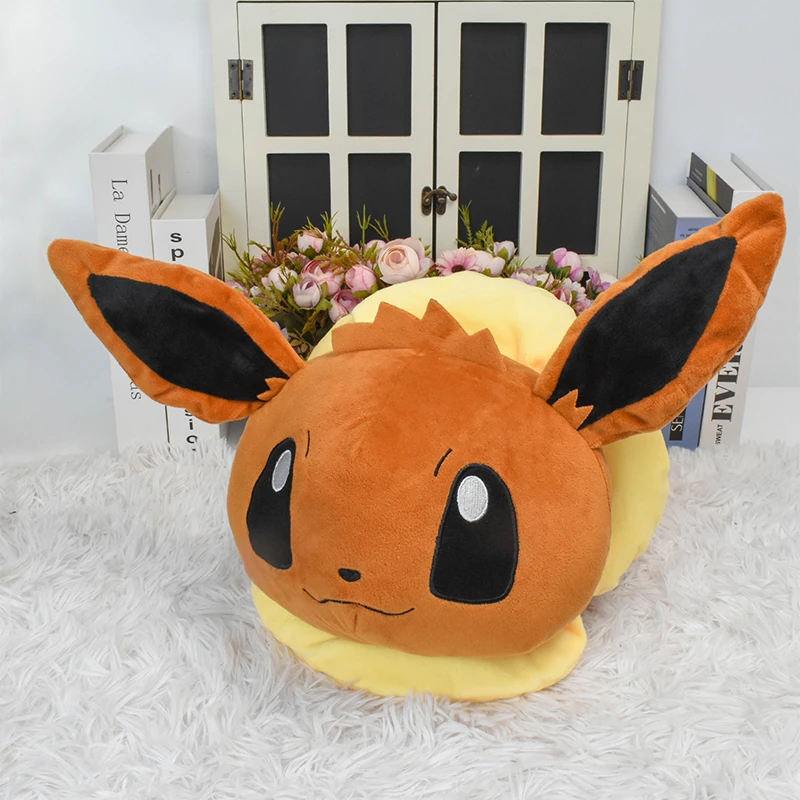 Pokemon Charmander Squirtle Piplup Eevee Raichu Slowpoke Psyduck Sleep Soft Plush Toys Cute Anime Stuffed Peluche Dolls