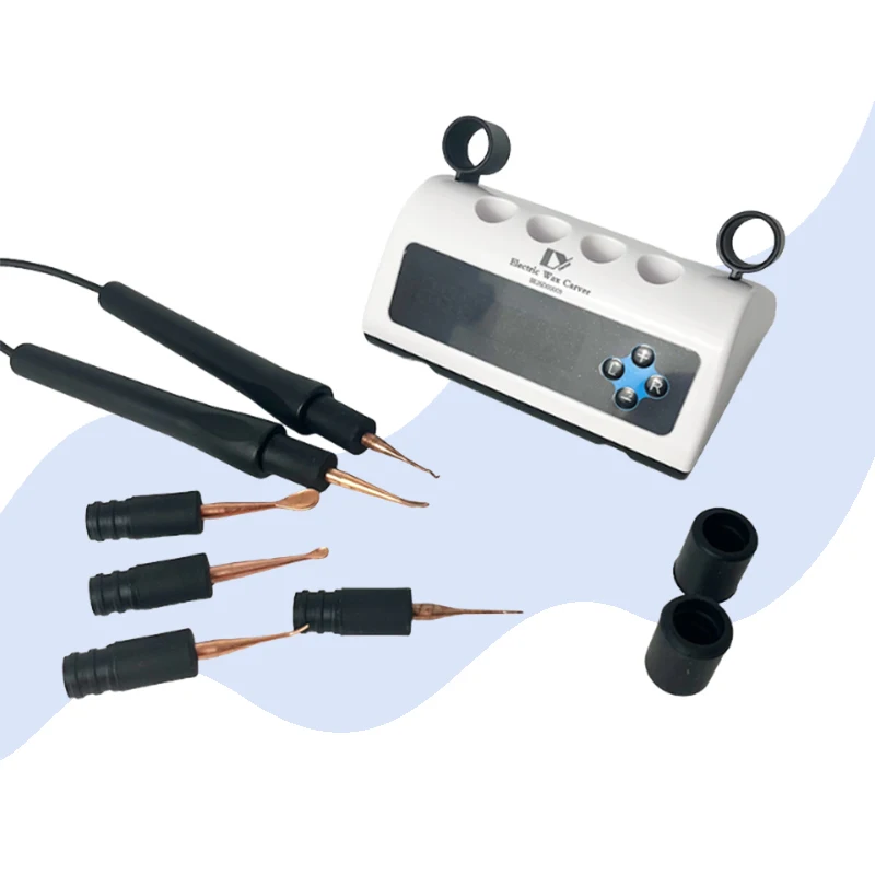 Dental Electric Wax Carving Kit Dentistry Digital Display with Double Carving Pen 6Pcs Carving Wax Knife Tips Lab Equipment
